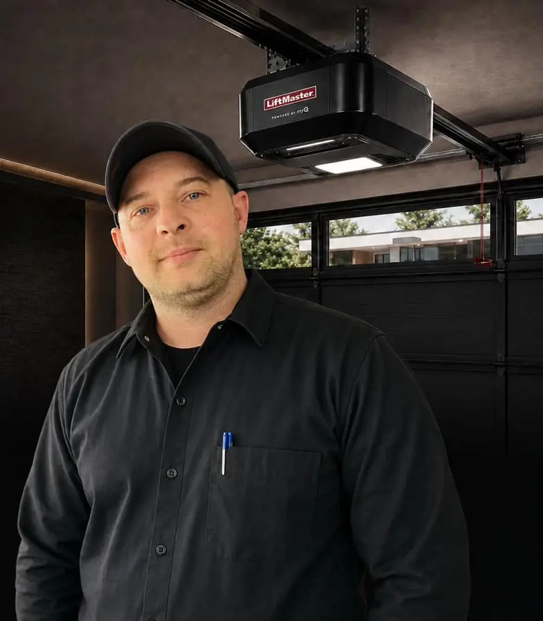 Andrei Zinchenko, garage door technician at AZ Tech